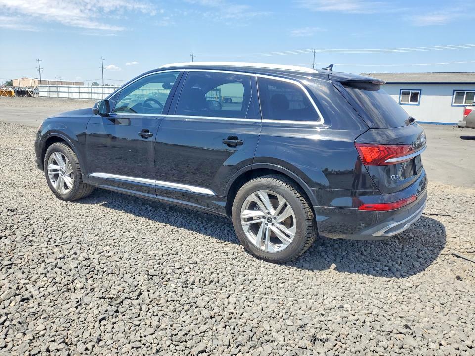 2021 Audi Q7 VIN WA1LXAF78MD021383 COPART salvage auction — NORMAL WEAR, Id - Certificate Of Title, sold $14,400 on 2026-07-22 (photo 2)