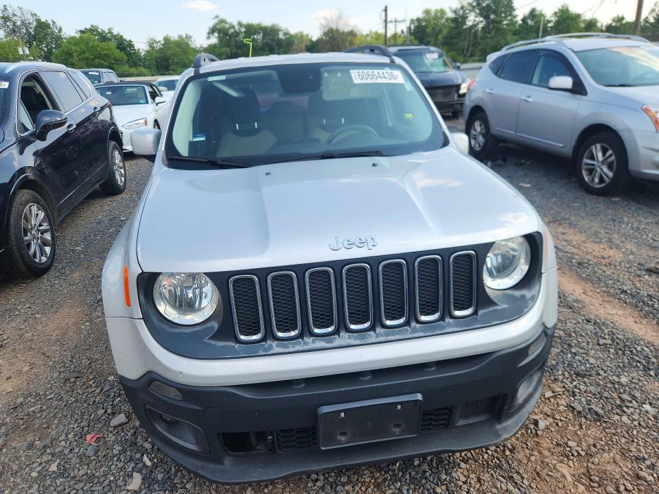 2017 Jeep Renegade VIN ZACCJABB7HPE99898 COPART salvage auction — SIDE, Sc - Salvage Title, sold $800 on 2026-08-04 (photo 5)