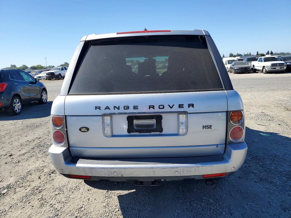 2005 Land rover RANGE ROVER VIN SALME11425A193093 COPART salvage auction — FRONT END, CA - DIS/DLR/EXP ONLY CLEAN TITLE (P), sold $2,000 on 2026-09-01 (photo 6)