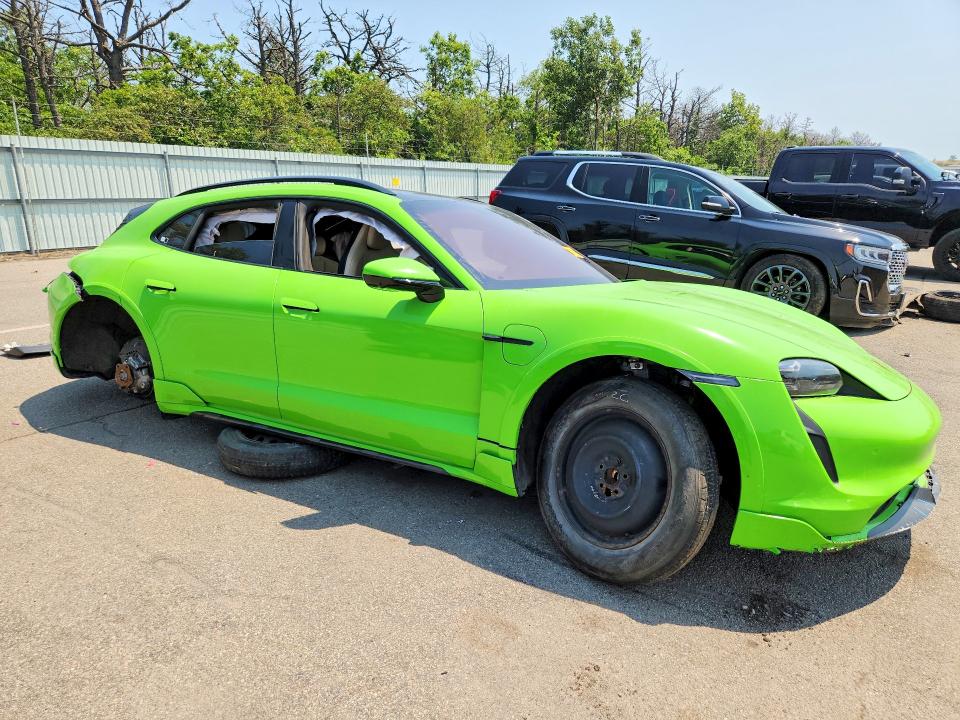 2022 Porsche Taycan VIN WP0BC2Y18NSA74211 COPART salvage auction — UNDERCARRIAGE, Ny - Mv-907A Salvage Certificate, sold $29,250 on 2026-08-19 (photo 4)