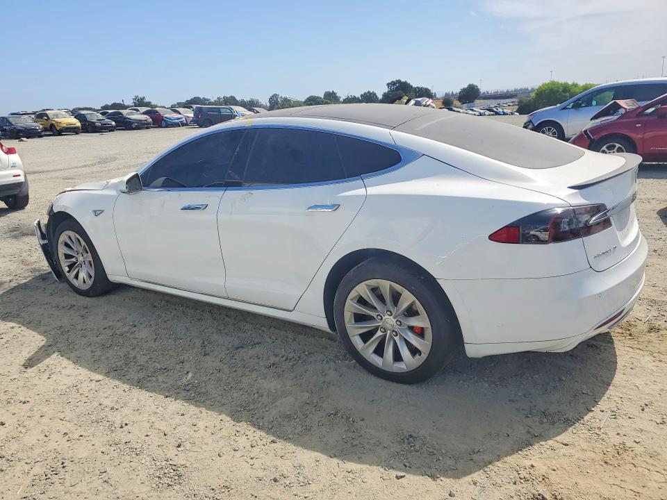 2014 Tesla Model s VIN 5YJSA1H17EFP37763 COPART salvage auction — FRONT END, CA - SALVAGE CERTIFICATE, sold $2,100 on 2026-07-27 (photo 2)