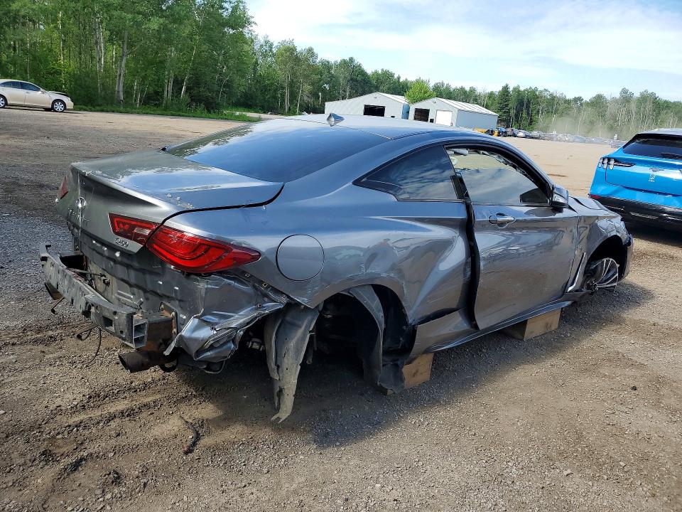 2017 Infiniti VIN JN1EV7EL6HM552595 COPART salvage auction — REAR END, On - Permit Salvage, sold $200 on 2026-07-21 (photo 3)