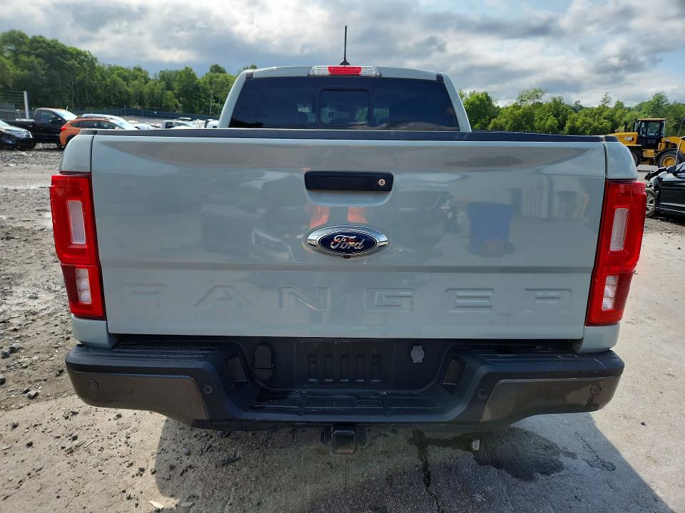 2021 Ford Ranger VIN 1FTER4FH8MLD84159 COPART salvage auction — FRONT END, Pa - Certificate Of Salvage, sold $8,100 on 2026-08-19 (photo 6)