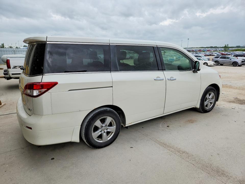 2015 Nissan Quest VIN JN8AE2KP4F9123465 COPART salvage auction — MINOR DENT/SCRATCHES, Ne - Cert Of Title-Salvage, sold $225 on 2026-07-21 (photo 3)