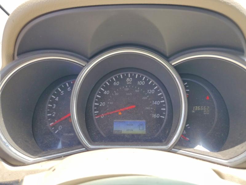 2013 Nissan Murano VIN JN8AZ1MU5DW212400 COPART salvage auction — MINOR DENT/SCRATCHES, Fl - Certificate Of Title, sold $325 on 2026-07-17 (photo 9)