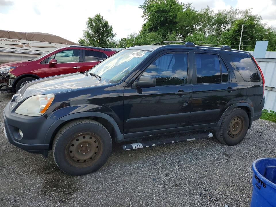 2006 Honda Cr-v VIN JHLRD78556C806687 COPART salvage auction — VANDALISM, On - Permit No Brand - Unfit, sold $150 on 2026-07-21 (photo 1)