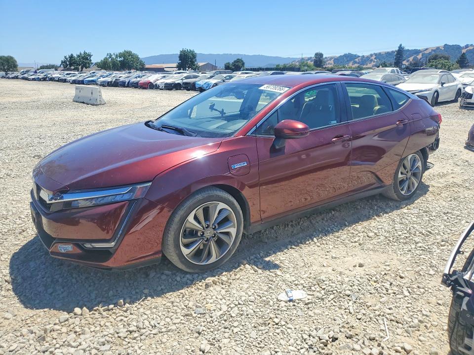 2020 Honda Clarity VIN JHMZC5F39LC000643 COPART salvage auction — REAR END, CA - SALVAGE CERTIFICATE, sold $5,300 on 2026-07-14 (photo 1)