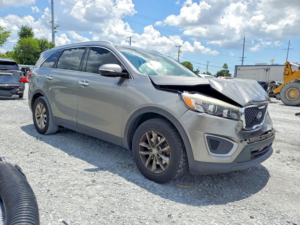 2018 Kia Sorento VIN 5XYPG4A58JG394760 COPART salvage auction — FRONT END, FL - CERT OF TITLE SLVG REBUILDABLE, sold $1,900 on 2026-07-14 (photo 4)