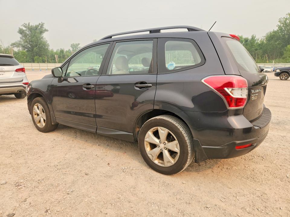 2015 Subaru Forester VIN JF2SJABC5FH414051 COPART salvage auction — FRONT END, NY - MV-907A SALVAGE CERTIFICATE, sold $875 on 2026-07-27 (photo 2)