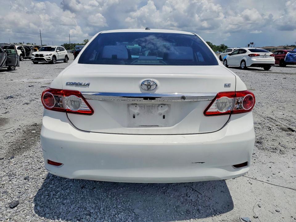 2011 Toyota Corolla VIN JTDBU4EE4B9144366 COPART salvage auction — FRONT END, FL - CERTIFICATE OF TITLE, sold $575 on 2026-07-10 (photo 6)