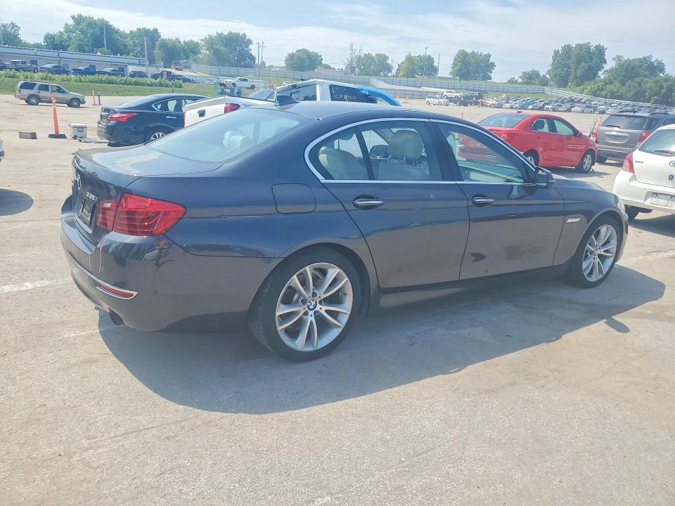 2014 BMW 5er VIN WBA5B3C50ED536999 COPART salvage auction — MINOR DENT/SCRATCHES, Mo - Salvage Certificate Of Title, sold $4,450 on 2026-08-07 (photo 3)