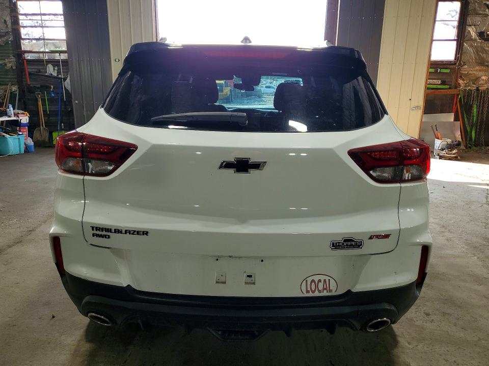 2023 Chevrolet Trailblazer VIN KL79MUSL9PB177300 COPART salvage auction — FRONT END, Ny - Mv-907A Salvage Certificate, sold $3,350 on 2026-07-13 (photo 6)