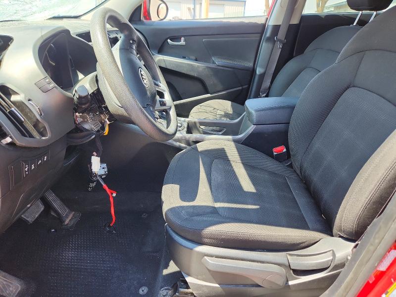 2011 Kia Sportage VIN KNDPBCA23B7090409 COPART salvage auction — FRONT END, NM - CERT OF TITLE-SALVAGE (P), sold $850 on 2026-07-27 (photo 7)