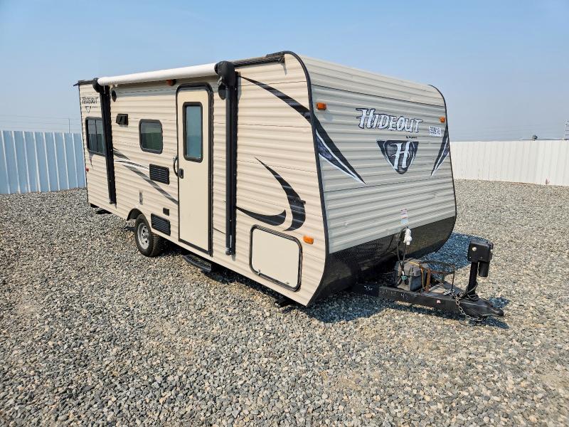 2017 Keystone rv Hideout VIN 4YDT17711HW204832 COPART salvage auction — HAIL, CO - CERTIFICATE OF TITLE, sold $3,100 on 2026-07-28 (photo 1)