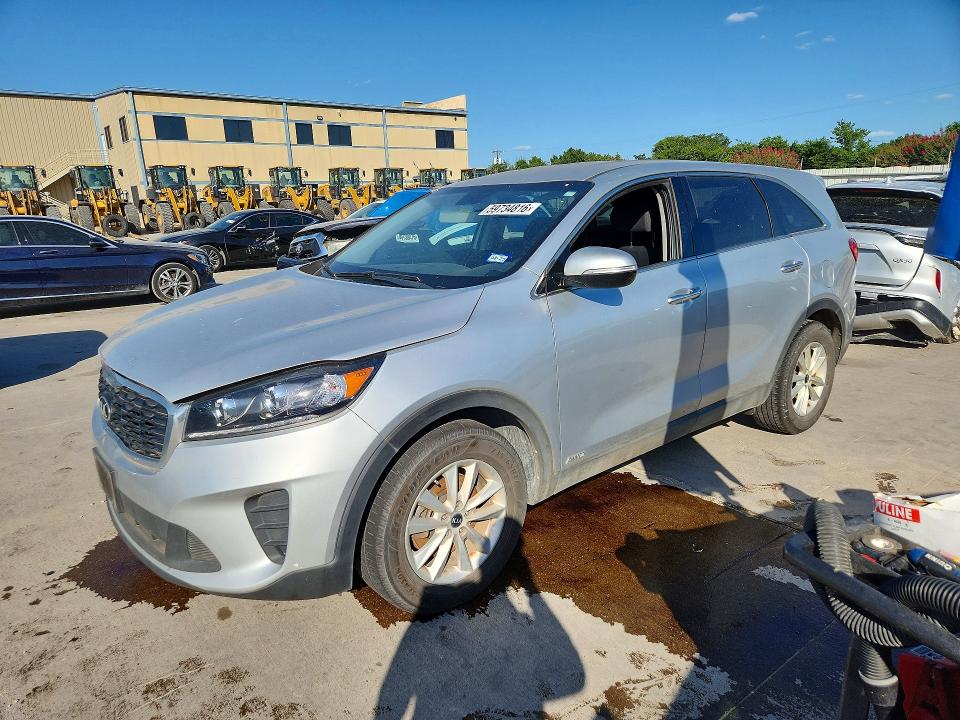 2020 Kia Sorento VIN 5XYPGDA5XLG614693 COPART salvage auction — MECHANICAL, Tx - Certificate Of Title, sold $1,200 on 2026-07-16 (photo 1)