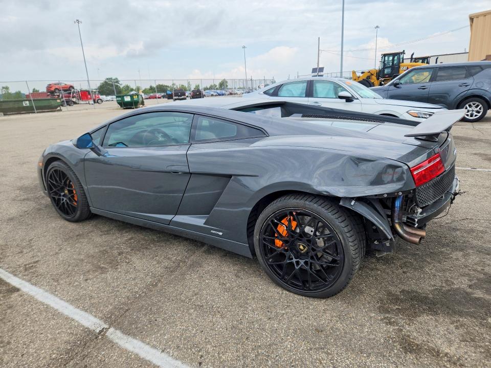 2012 Lamborghini Gallardo VIN ZHWGU5BZ5CLA11472 COPART salvage auction — REAR END, Oh - Cert Of Title-Salvage, sold $64,000 on 2026-08-05 (photo 2)