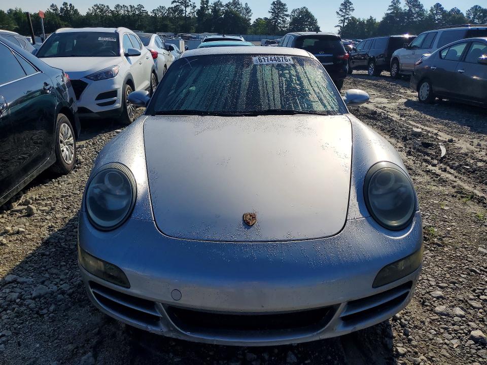 2005 Porsche 911 VIN WP0AA29925S716201 COPART salvage auction — MINOR DENT/SCRATCHES, Wa - Vehicle Cert Of Ownership-Titl, sold $26,250 on 2026-07-29 (photo 5)