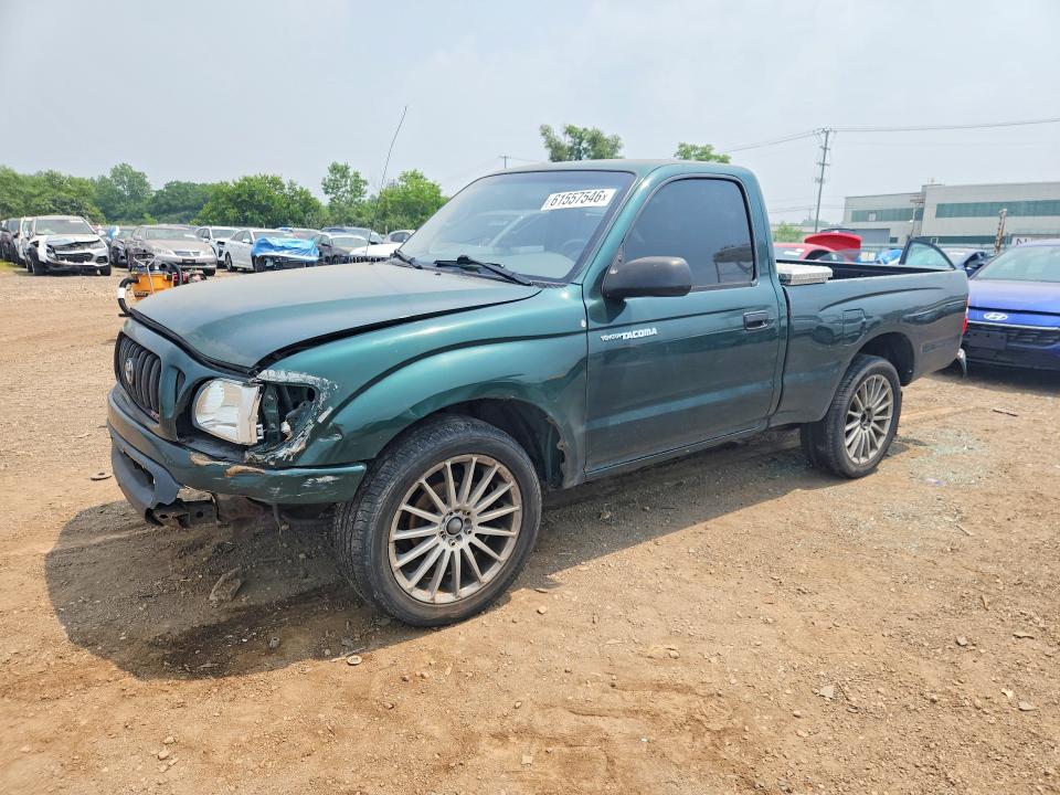 2001 Toyota Tacoma VIN 5TENL42N91Z879352 COPART salvage auction — FRONT END, Il - Certificate Of Title, sold $1,700 on 2026-07-22 (photo 1)