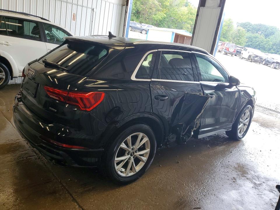 2022 Audi Q3 VIN WA1DECF38N1114023 COPART salvage auction — FRONT END, Pa - Cert Of Title, sold $550 on 2026-07-29 (photo 3)