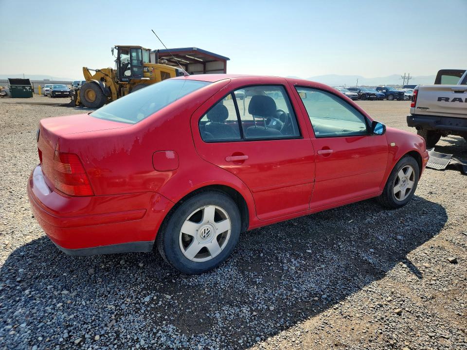 1999 Volkswagen Jetta VIN 3VWSC29M0XM067719 COPART salvage auction — FRONT END, Mt - Certificate Of Title, sold $200 on 2026-08-04 (photo 3)