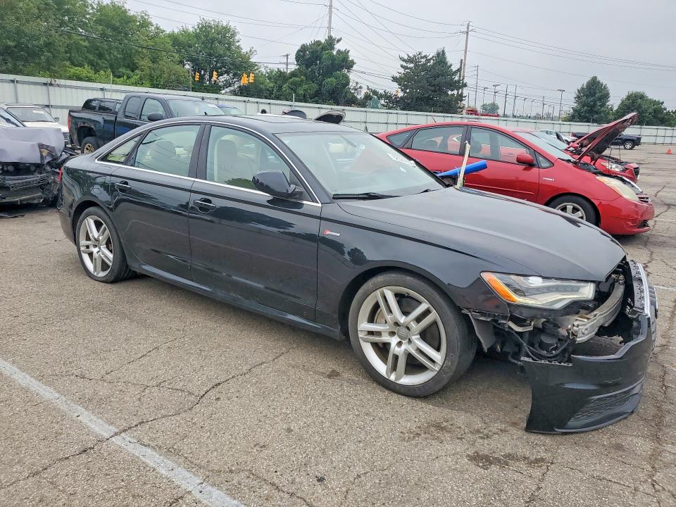 2014 Audi A6 VIN WAUHGAFC3EN138158 COPART salvage auction — FRONT END, OH - CERT OF TITLE-REBUILT SALVAGE, sold $1,700 on 2026-08-25 (photo 4)