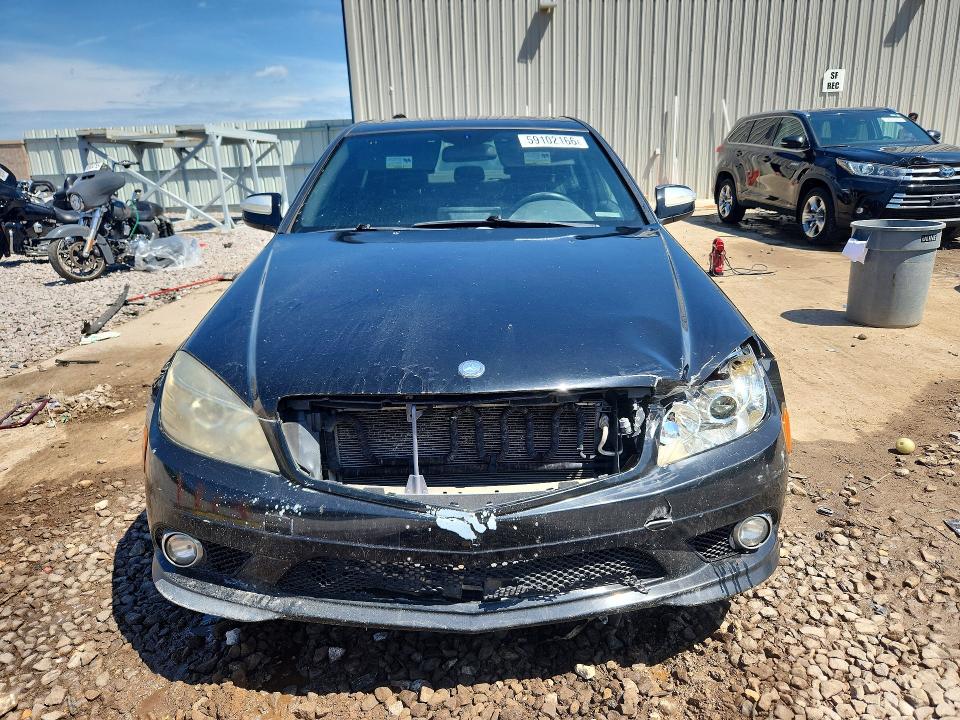 2008 Mercedes-benz C class VIN WDDGF54X28F067828 COPART salvage auction — FRONT END, Wi - Junked Vehicle Bill Of Sale, sold $400 on 2026-08-03 (photo 5)