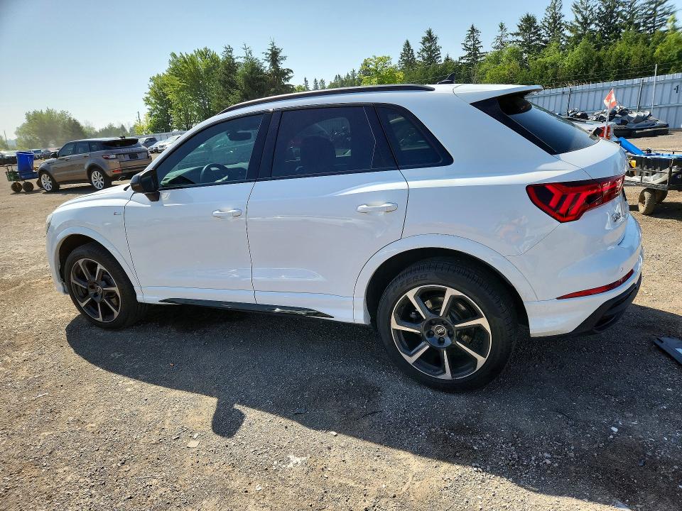2023 Audi Q3 VIN WA1EECF33P1041618 COPART salvage auction — FRONT END, On - Permit No Brand - Unfit, sold $7,000 on 2026-07-28 (photo 2)