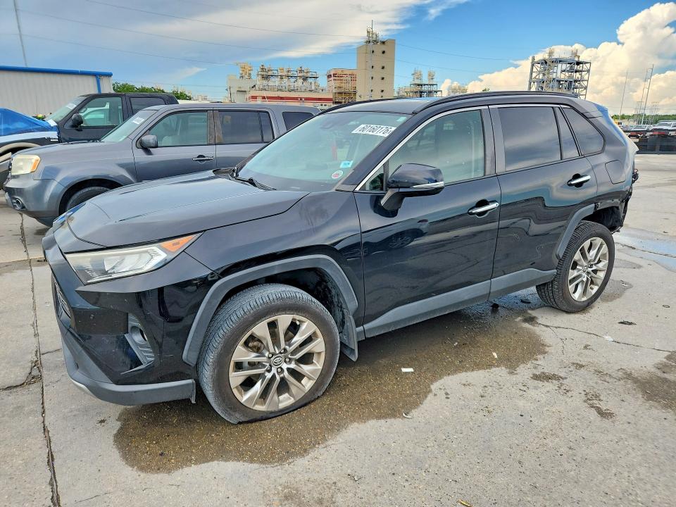 2019 Toyota Rav 4 VIN JTMY1RFVXKD018086 COPART salvage auction — REAR END, La - Cert Of Title-Salvage, sold $9,700 on 2026-07-22 (photo 1)