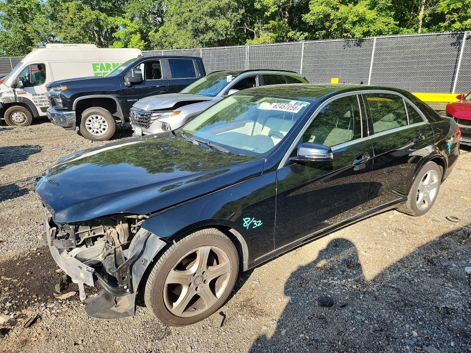 2016 Mercedes-benz E-klasse VIN WDDHF5KB4GB182738 COPART salvage auction — FRONT END, Md - Cert Of Salvage > 75% Damage, sold $2,200 on 2026-08-21 (photo 1)
