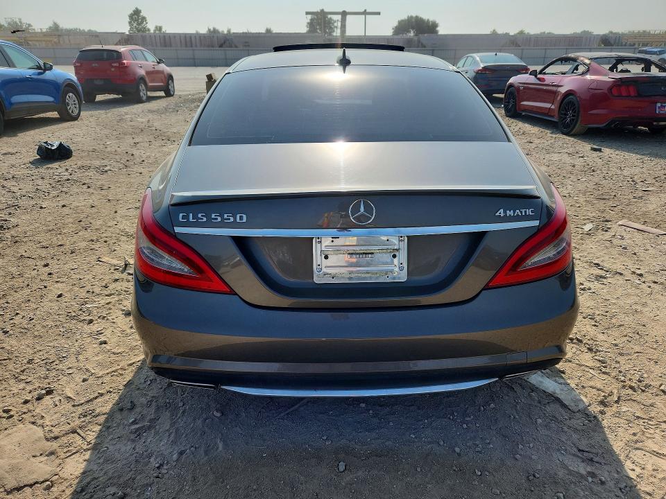 2012 Mercedes-benz Cls-klasse VIN WDDLJ9BB9CA041874 COPART salvage auction — MINOR DENT/SCRATCHES, Mo - Dealer Only Clean Title, sold $625 on 2026-07-28 (photo 6)