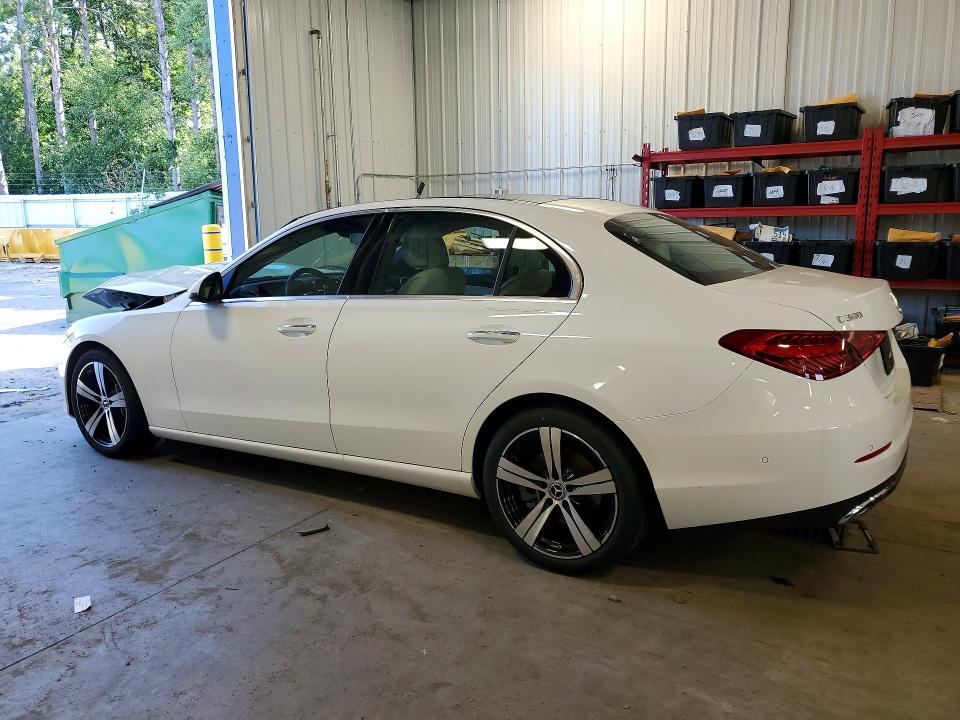 2026 Mercedes-benz C-klasse VIN W1KAF4HB6TR313169 COPART salvage auction — FRONT END, MN - CERTIFICATE OF TITLE, sold $1,900 on 2026-07-30 (photo 2)