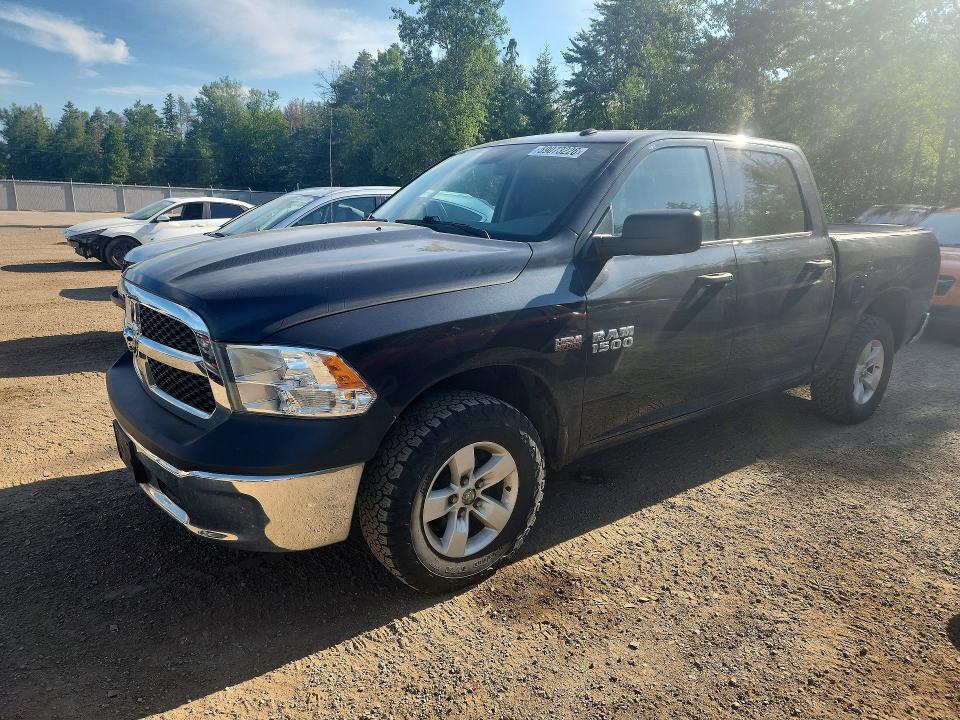 2017 Ram 1500 VIN 3C6RR7KT4HG628848 COPART salvage auction — REAR END, ON - PERMIT SALVAGE, sold $2,000 on 2026-07-23 (photo 1)