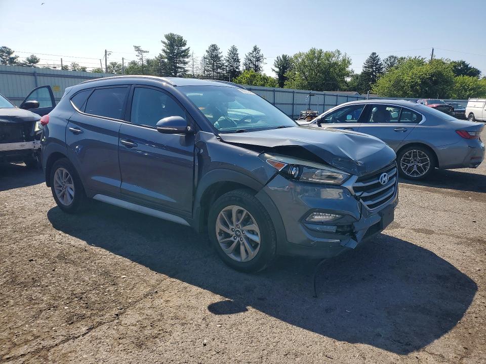 2017 Hyundai Tucson VIN KM8J3CA42HU534065 COPART salvage auction — FRONT END, Pa - Certificate Of Salvage, sold $225 on 2026-07-28 (photo 4)