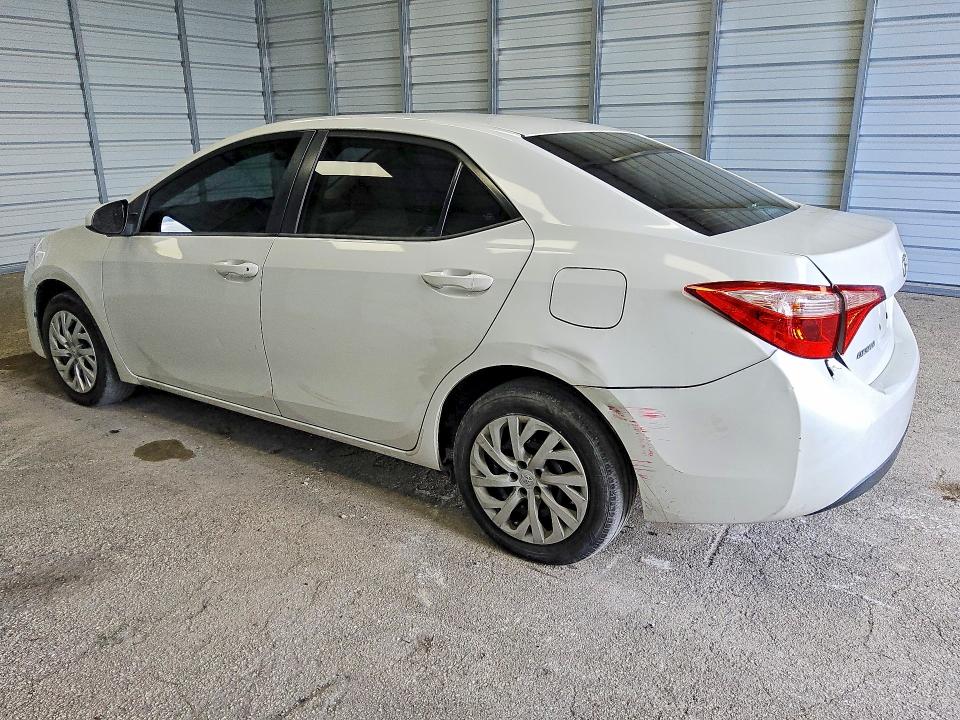 2018 Toyota Corolla VIN 5YFBURHEXJP783692 COPART salvage auction — MINOR DENT/SCRATCHES, FL - CERTIFICATE OF TITLE, sold $3,350 on 2026-07-28 (photo 2)