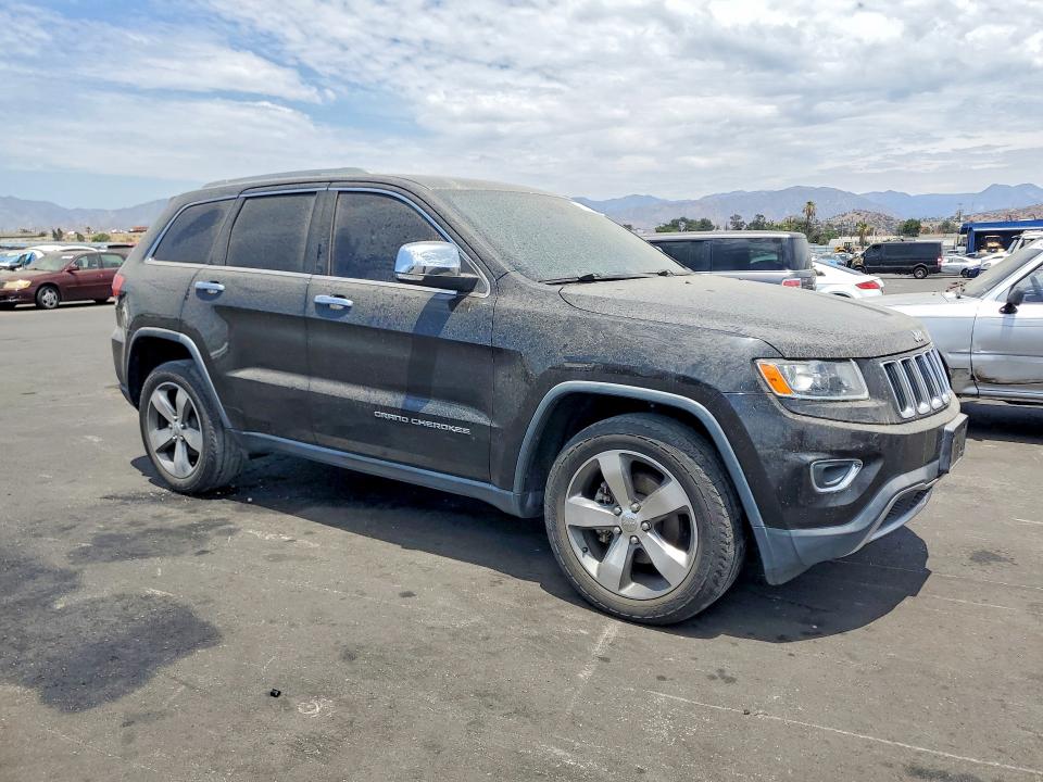 2015 Jeep Cherokee VIN 1C4RJEBG1FC647123 COPART salvage auction — NORMAL WEAR, Ca - Salvage Certificate, sold $3,600 on 2026-07-29 (photo 4)