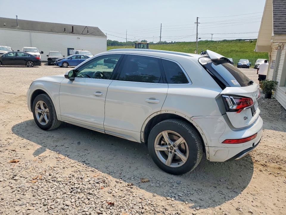 2021 Audi Q5 VIN WA1AAAFY0M2117943 COPART salvage auction — REAR END, Salvage Title, sold $6,700 on 2026-07-22 (photo 2)