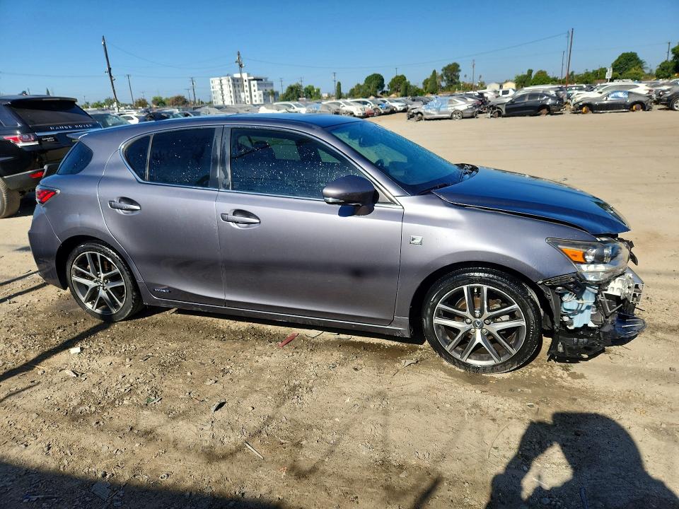 2015 Lexus Ct VIN JTHKD5BH0F2226113 COPART salvage auction — FRONT END, Salvage Title, sold $3,050 on 2026-07-23 (photo 4)