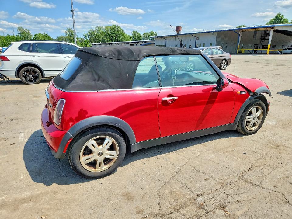 2006 Mini Cooper VIN WMWRF33526TG14277 COPART salvage auction — FRONT END, Ny - Mv-907A Salvage Certificate, sold $325 on 2026-08-10 (photo 3)