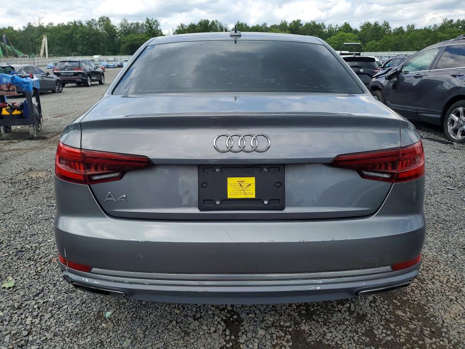 2019 Audi A4 VIN WAUGMAF48KA015861 COPART salvage auction — MINOR DENT/SCRATCHES, Fl - Certificate Of Title (P), sold $1,850 on 2026-07-31 (photo 6)