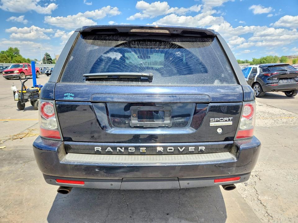 2010 Land rover Range rover sport VIN SALSH2E49AA246896 COPART salvage auction — HAIL, CO - CERT OF TITLE-REBUILT SALVAGE, sold $3,000 on 2026-07-27 (photo 6)