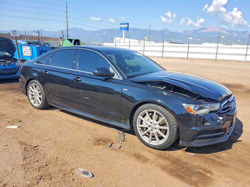 2018 Audi A6 VIN WAUC8AFC5JN047068 COPART salvage auction — FRONT END, CO - DIS/DLR/EXP ONLY CLEAN TITLE, sold $3,000 on 2026-08-05 (photo 4)