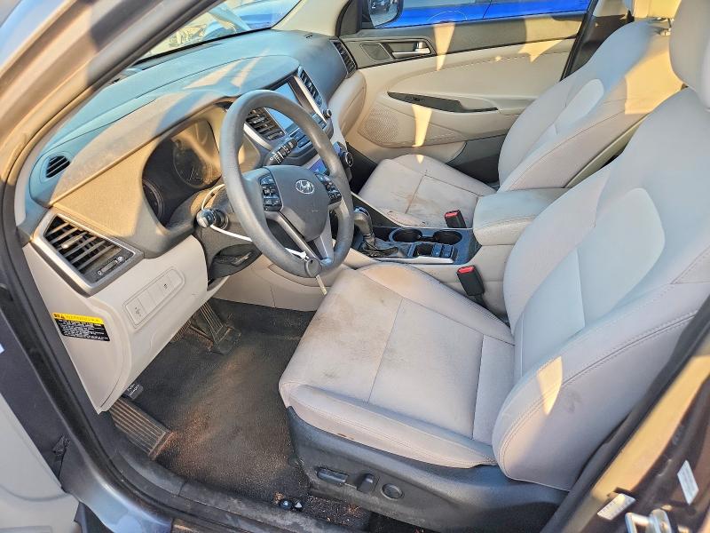2018 Hyundai Tucson VIN KM8J33A45JU663617 COPART salvage auction — MECHANICAL, TX - CERTIFICATE OF TITLE (P), sold $2,900 on 2026-07-27 (photo 7)