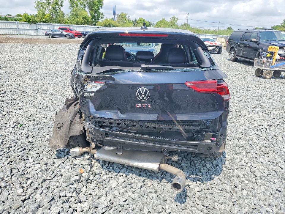 2023 Volkswagen Gti VIN WVWVA7CD4PW164806 COPART salvage auction — REAR END, Salvage Title, sold $7,400 on 2026-08-13 (photo 6)