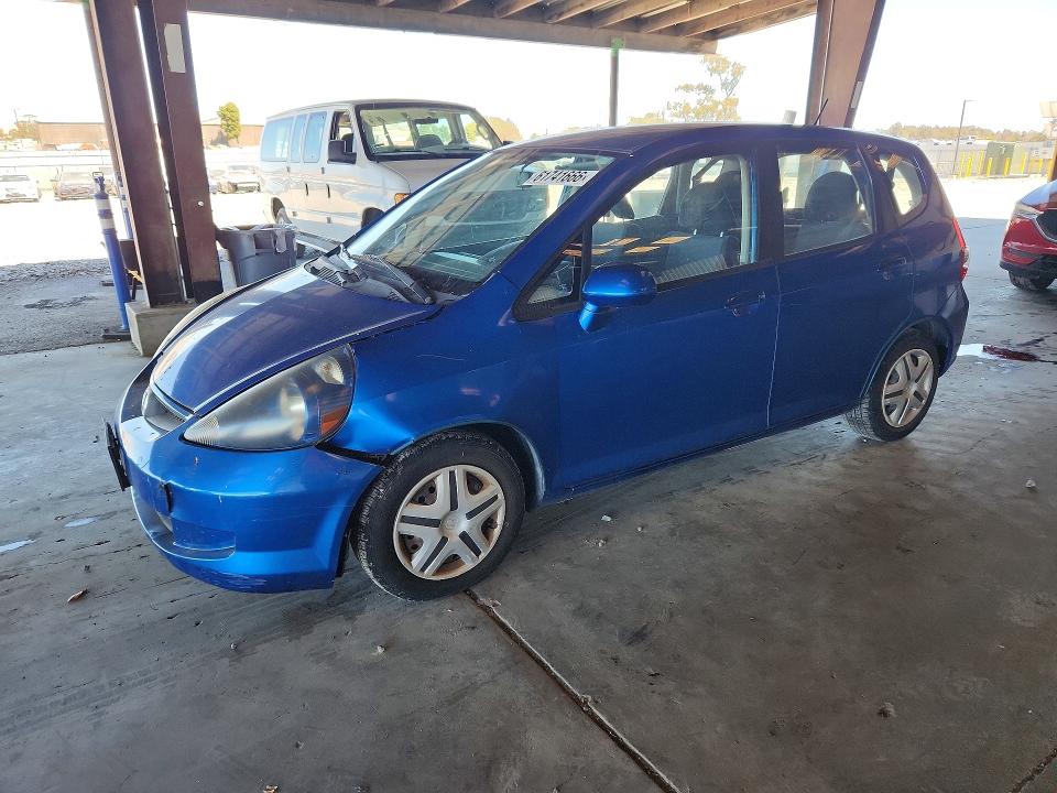 2008 Honda Fit VIN JHMGD38408S017634 COPART salvage auction — FRONT END, CA - DIS/DLR/EXP APP FOR DUP CLEAN, sold $600 on 2026-07-27 (photo 1)