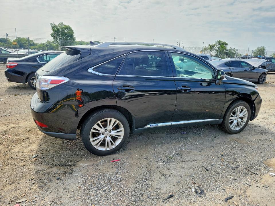 2010 Lexus Rx 450h VIN JTJBC1BA8A2010290 COPART salvage auction — FRONT END, MD - CERTIFICATE OF TITLE, sold $2,000 on 2026-07-30 (photo 3)