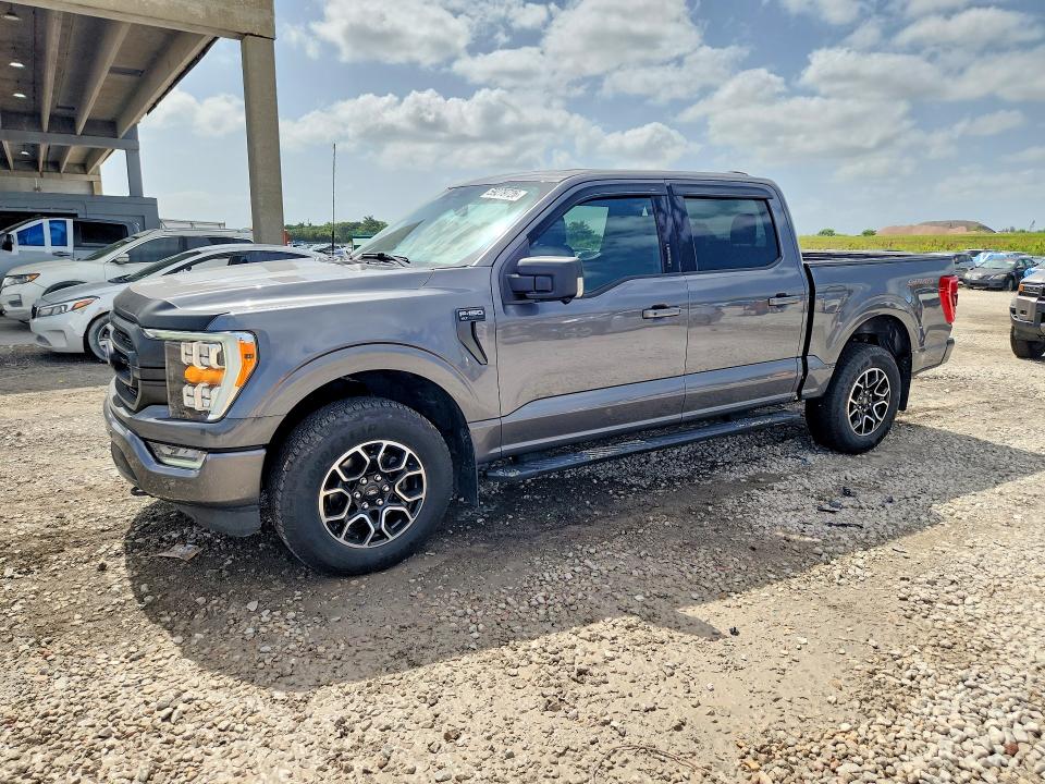 2022 Ford F-150 VIN 1FTFW1E81NFA85142 COPART salvage auction — MECHANICAL, Pa - Cert Of Salvage-W=Flood Veh, sold $13,100 on 2026-07-28 (photo 1)