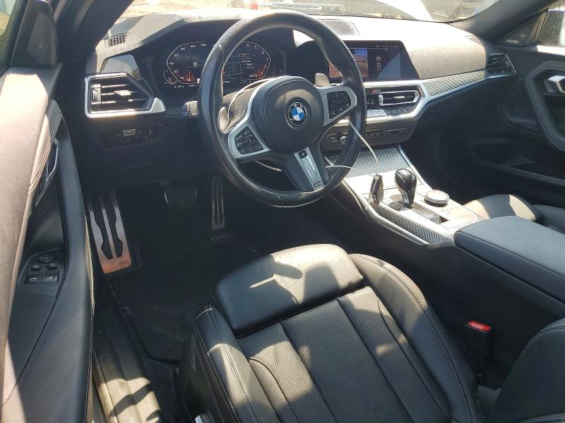 2022 BMW M240i VIN 3MW53CM07N8C63444 COPART salvage auction — FRONT END, ID - SALVAGE CERTIFICATE OF TITLE, sold $16,200 on 2026-09-04 (photo 8)