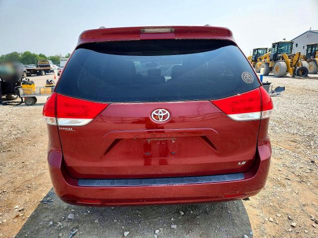 2011 Toyota Sienna VIN 5TDKK3DC9BS031644 COPART salvage auction — FRONT END, Oh - Certificate Of Title, sold $1,300 on 2026-07-24 (photo 6)