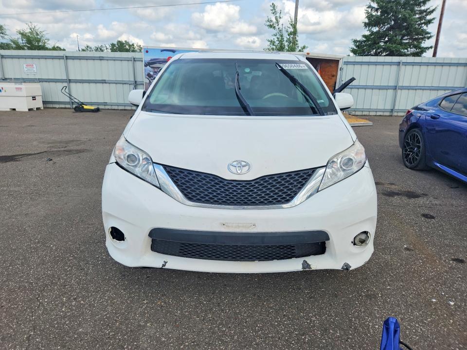 2011 Toyota Sienna VIN 5TDXK3DC0BS075490 COPART salvage auction — FRONT END, Mn - Cert Of Title-Prior Salvage, sold $1,600 on 2026-07-28 (photo 5)