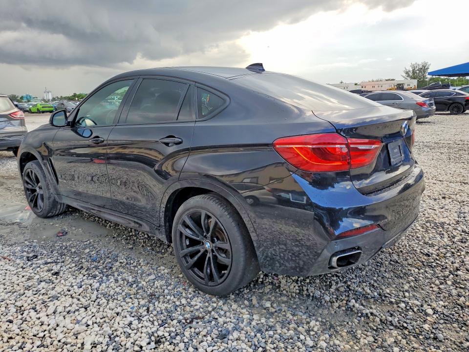 2017 BMW X6 VIN 5UXKU0C37H0G57488 COPART salvage auction — SIDE, Fl - Cert Of Title Slvg Rebuildable, sold $9,300 on 2026-07-17 (photo 2)
